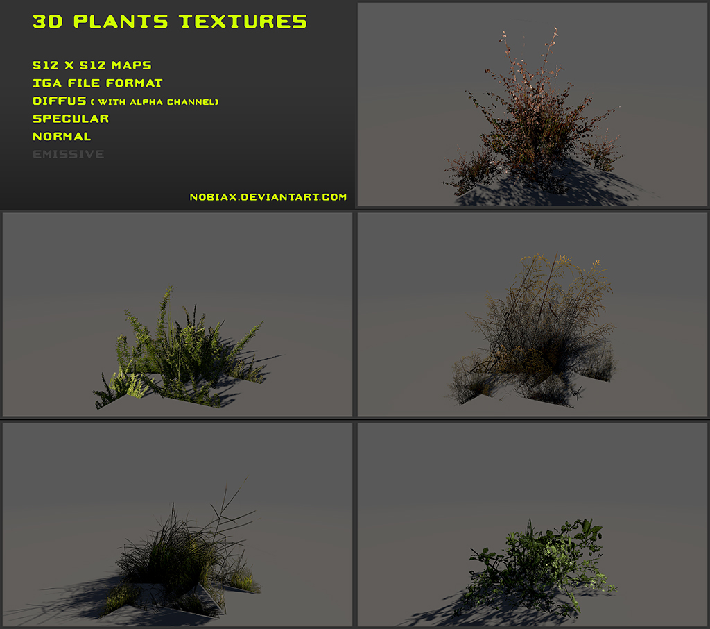 Free 3d plants and trees download